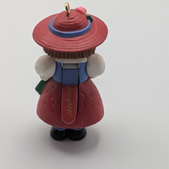 Hallmark Keepsake Daughter 1998, Vintage Wooden Christmas Ornament - Picture 5 of 11